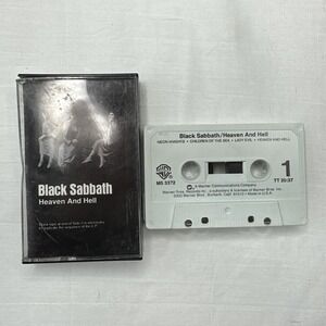 "Heaven & Hell" by‎ Black Sabbath (1980) CASSETTE Ozzy Osbourne
